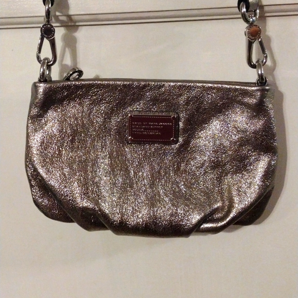 Marc Jacobs silver crossbody